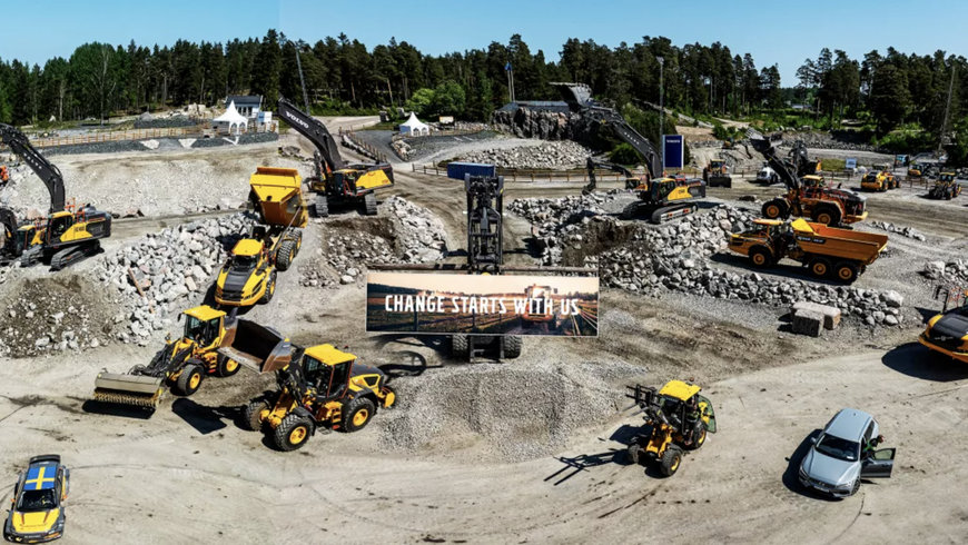 VOLVO CONSTRUCTION EQUIPMENT PRESENTERAR ETT NYTT AMBITIÖST PRODUKTUTBUD PÅ VOLVODAGARNA 2024