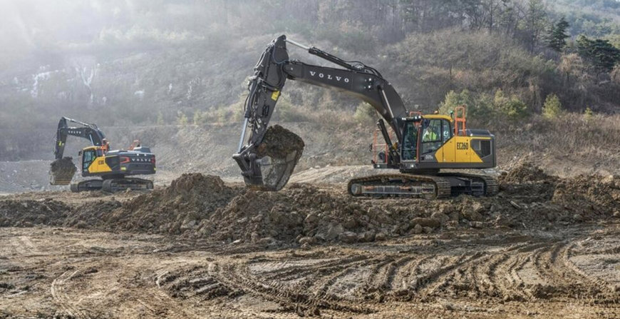 Volvo CE adderar tre modeller i mellanstorlek till uppfräschade grävarserien